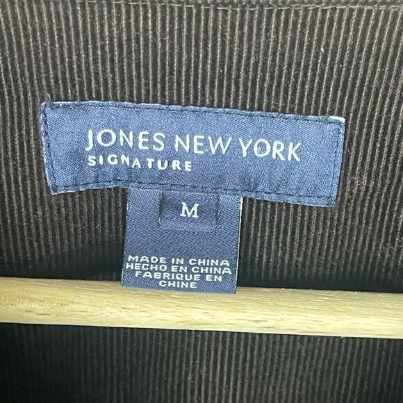 Jones NY & Co Chocolate Corduroy Jacket - Picture 4 of 10